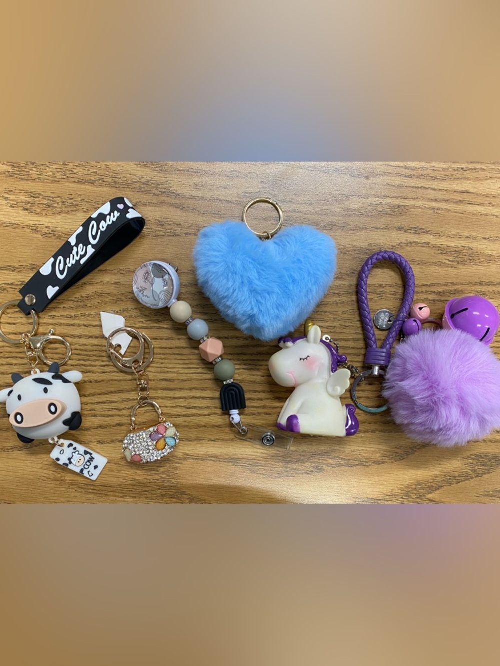 Elegant Keychain Set (Includes 5 keychains)